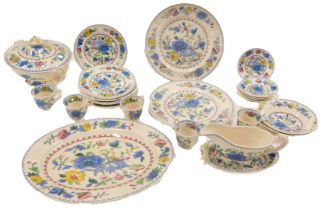 A Masons Regency pattern part dinner and coffee service, to include two handled tureen and cover, me