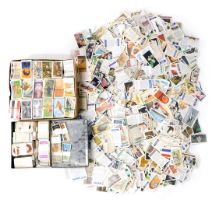 A group of cigarette and tea cards, comprising Vanishing Wildlife, various Wildlife, Football Stars,