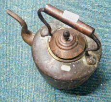 A copper kettle. (AF)