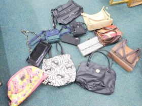 Various ladies bags, shoulder bags, rucksacks, etc. (1 box)