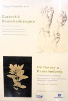 Guggenheim Bilbao Durerotik Rauschenbergera - 1999, Exhibition Poster, 96cm x 67cm.