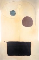 Coloured Poster. Joan Miro - Miro Tierra, Masey Thyssen-Bornemisza 17 Junio-14 Septiembre, 96cm x 54