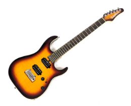 A Washburn Mercury II electric guitar, serial no. 4030711, cased.