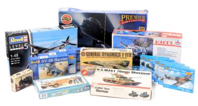 Airfix, ERTL, Revell and Tamiya model kits, including an Airfix Avro Lancaster BIII Special Dambuste