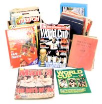 Football books and ephemera, including Charles Buchan's Soccer gift books 1960-61 and 1962-63, Footb