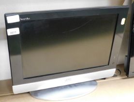 A JVC 17" flat screen television, model no. T-17E31BJG.