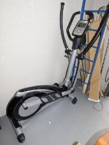 A John Lewis rolling road or tread machine for fitness.