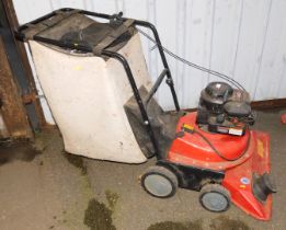 A Briggs and Stratton petrol lawn collector, Sprint 40 model.