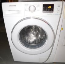 A Samsung Eco Bubble 7kg loading washing machine. This lot is to view and collect at our additional