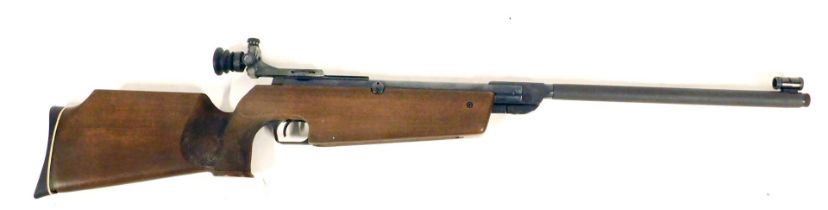 An Original .177 calibre target air rifle, model number 66, serial number 7832263, in fitted case, w