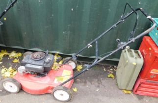 A PRISMA 37 petrol lawn mower.