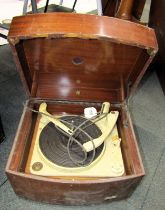 A Pye Hi-Fi record player, 41cm wide. (AF)