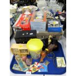 General household effects, to include marbles, Confused.com robot toy, Airfix Hawk T set, Star Trek