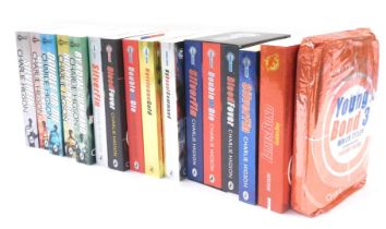 Higson (Charlie). James Bond, a collection of James Bond paperback novels, including a triple box se