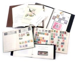 Philately. A collection of world stamps, comprising The 20th Anniversary of the Coronation QEII stam