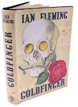 Fleming (Ian). Goldfinger, published by Jonathan Cape, first edition 1959, label for WH Smith & Son,