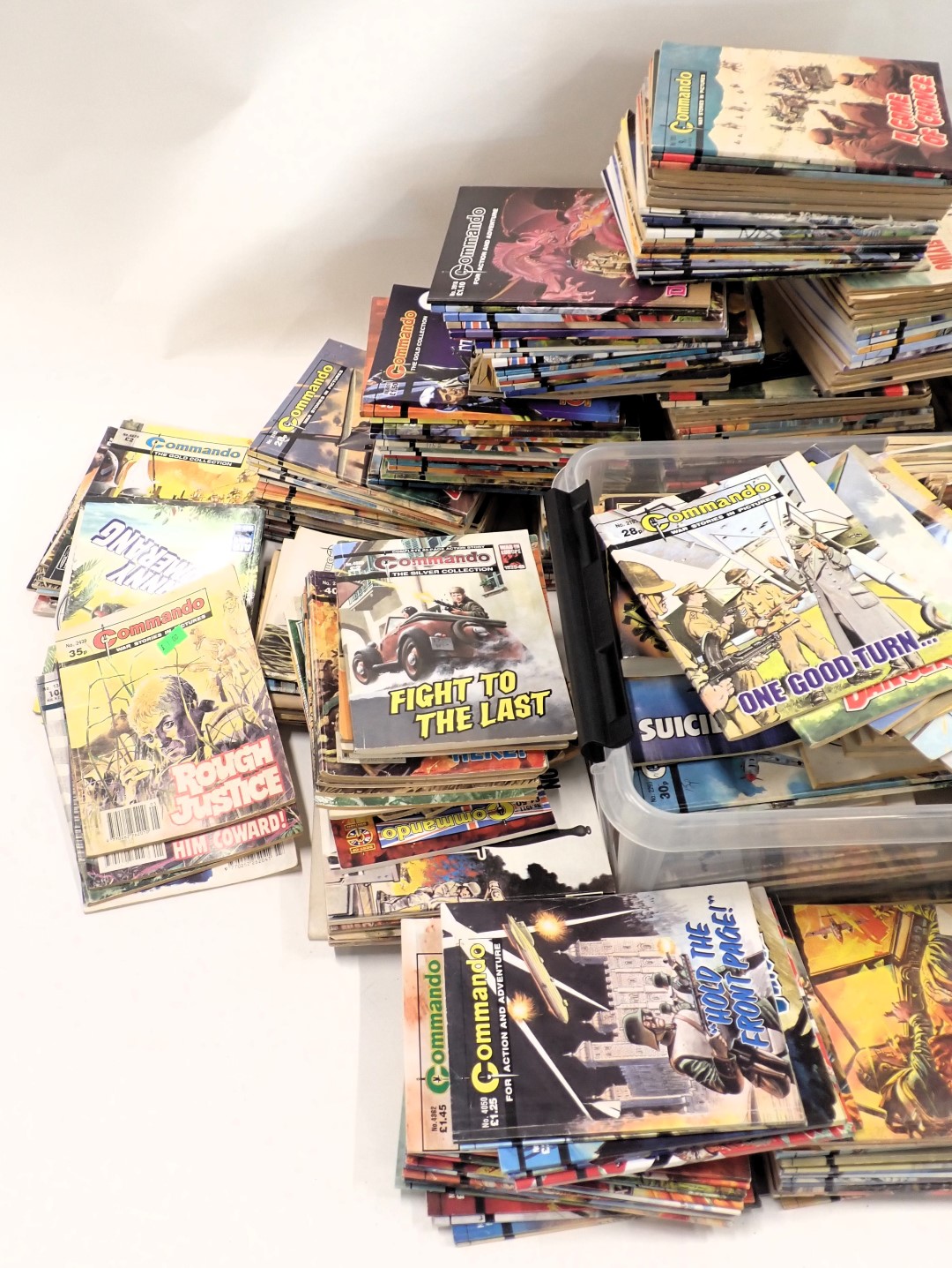 A large collection of Commando Magazines, various years. - Image 2 of 3