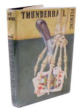 Fleming (Ian). Thunderball, published by Jonathan Cape, first edition 1961, later dust jacket 1982,