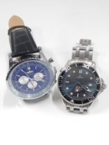 Two replica fashion watches.