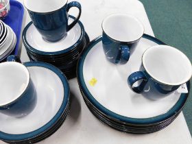 A Denby part tea service.