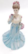 A Coalport Age of Elegance Summer Fragrance collectors figure.