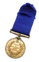 A Queen Victoria Metropolitan Police Medal 1897, named to PC J Beeken, M. Divn., boxed.