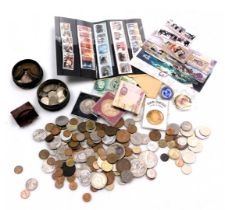 British and Irish silver and copper coinage, commemorative crowns, banknotes, further medals, and mi