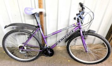 A lady's Universal Rampage mountain bike.