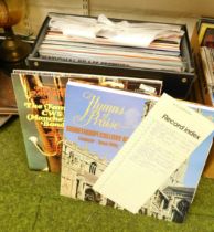 A quantity of LP's, Easy Listening and brass.