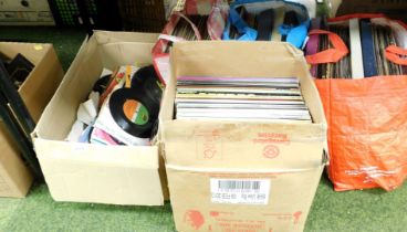 LPs and singles, easy listening, singles include pop, etc.