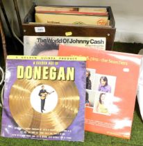 A quantity of LPs, artists include John Lennon, The Beatles 1967-1970, The Beatles Sgt Pepper's Lone