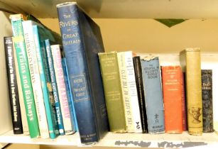 Books, miscellaneous on railway and rivers. (1 shelf)