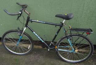 A Raleigh Activator mountain bike, in black trim.