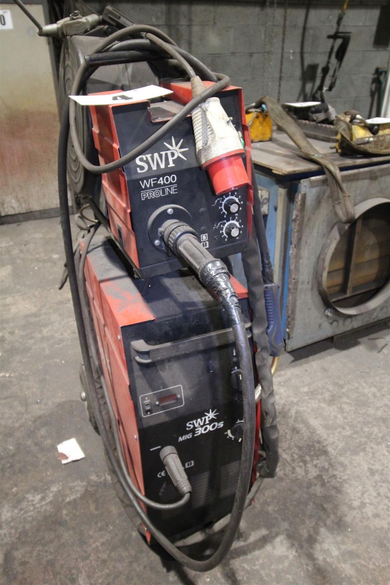 SWP MIG300S MIG WELDER COMPLETE WITH SWP WF400 WIRE FEED