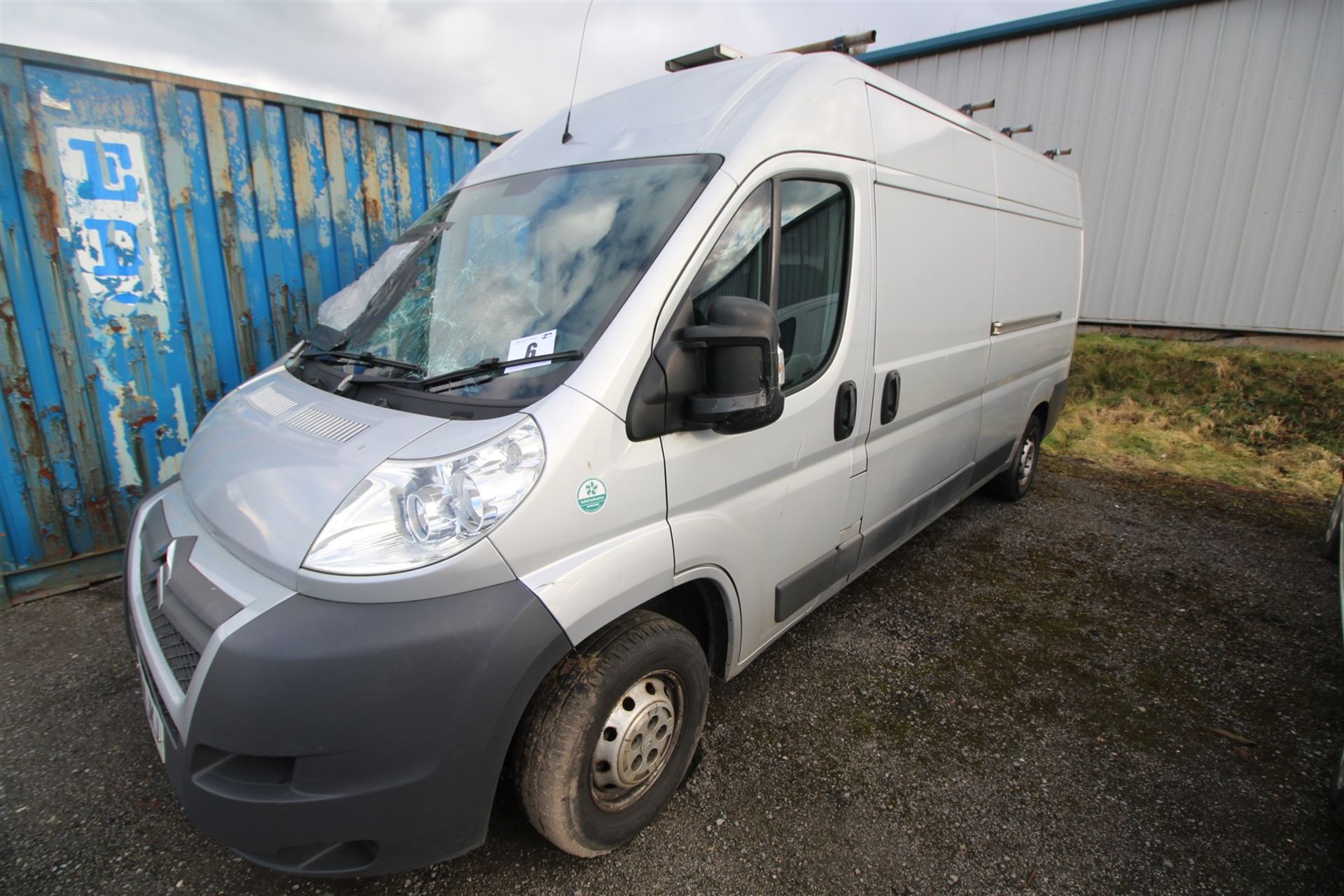 APRIL 2014, CITROEN RELAY 35 L3H2 ENTERPRISE HDI, REGISTRATION NO: PK14 JKJ, RECORDED MILEAGE