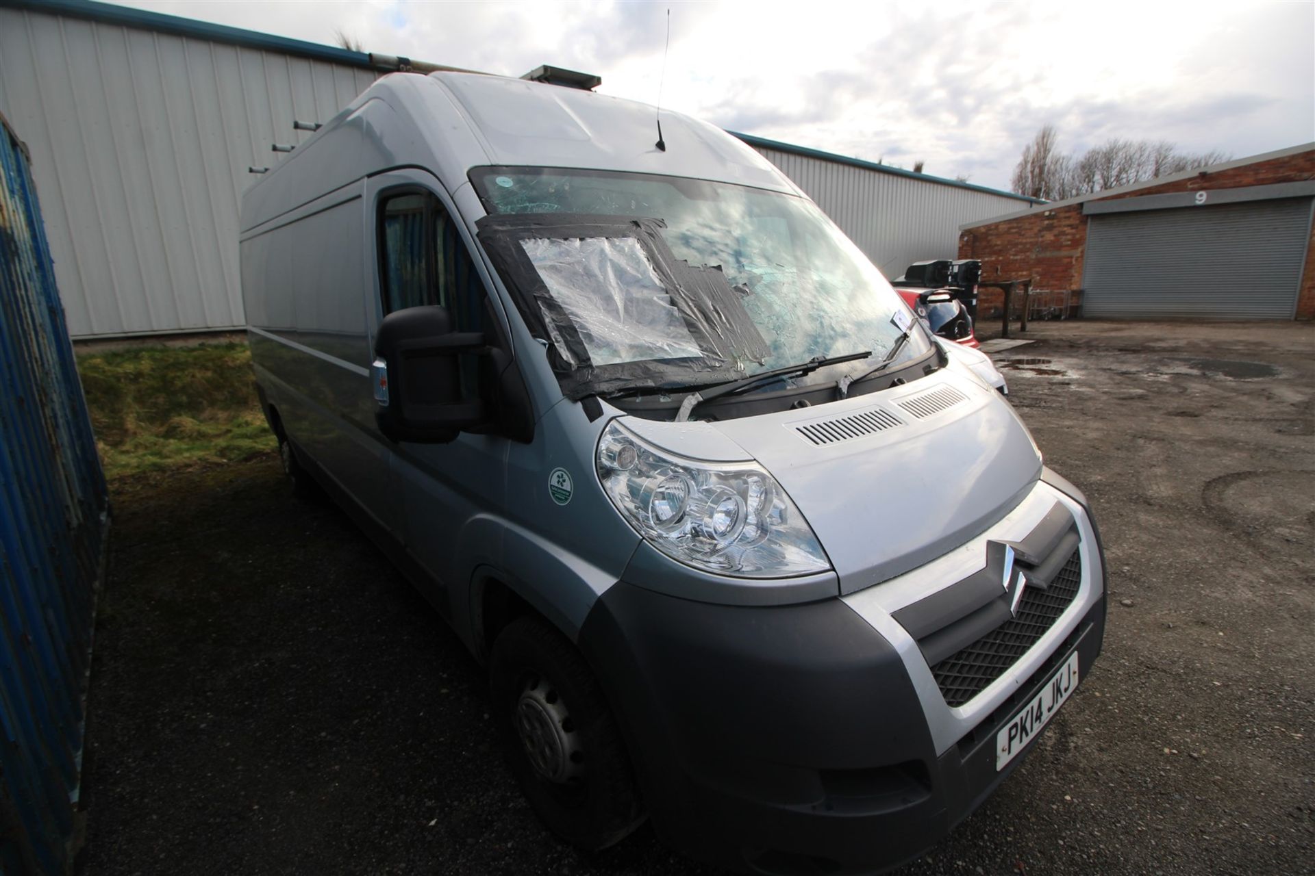 APRIL 2014, CITROEN RELAY 35 L3H2 ENTERPRISE HDI, REGISTRATION NO: PK14 JKJ, RECORDED MILEAGE - Image 2 of 4