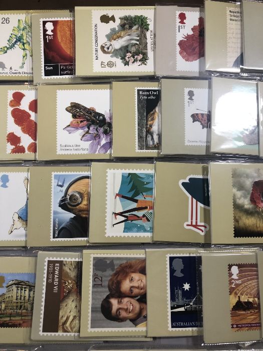 Large collection of Royal Mail Postcards depicting Stamps all in original packaging - Image 8 of 10