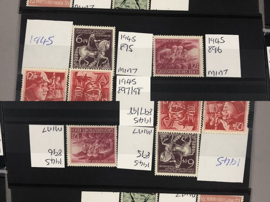 Philatelist interest - collection of 1940's German stamps - Image 14 of 21