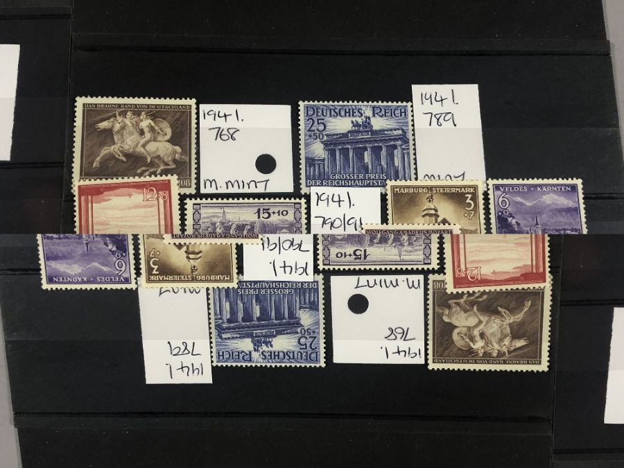 Philatelist interest - collection of 1940's German stamps - Image 5 of 21