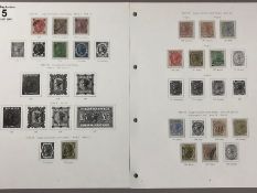 Philatelist interest - Victorian Stamps Three pence Red Six pence purple, penny Blue, penny grey (17