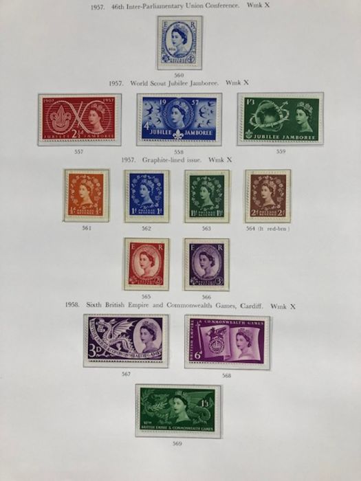 Philatelist interest - 10 sheets pre-decimal stamps to include festival Britain, coronation & - Image 4 of 11