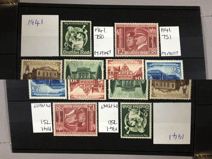 Philatelist interest - collection of 1940's German stamps - Image 18 of 21