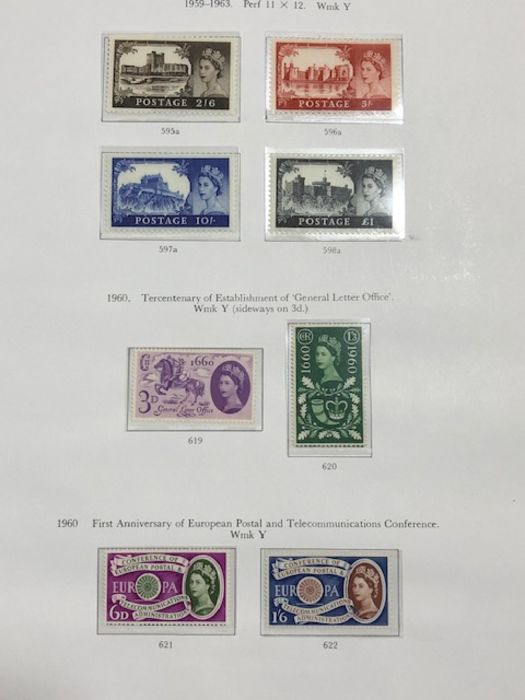 Philatelist interest - 10 sheets pre-decimal stamps to include festival Britain, coronation & - Image 6 of 11