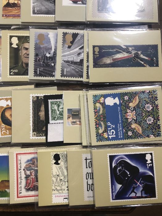 Large collection of Royal Mail Postcards depicting Stamps all in original packaging - Image 5 of 10