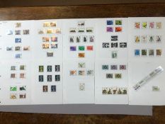 Philatelist interest - Collection of 10 sheets of British stamps