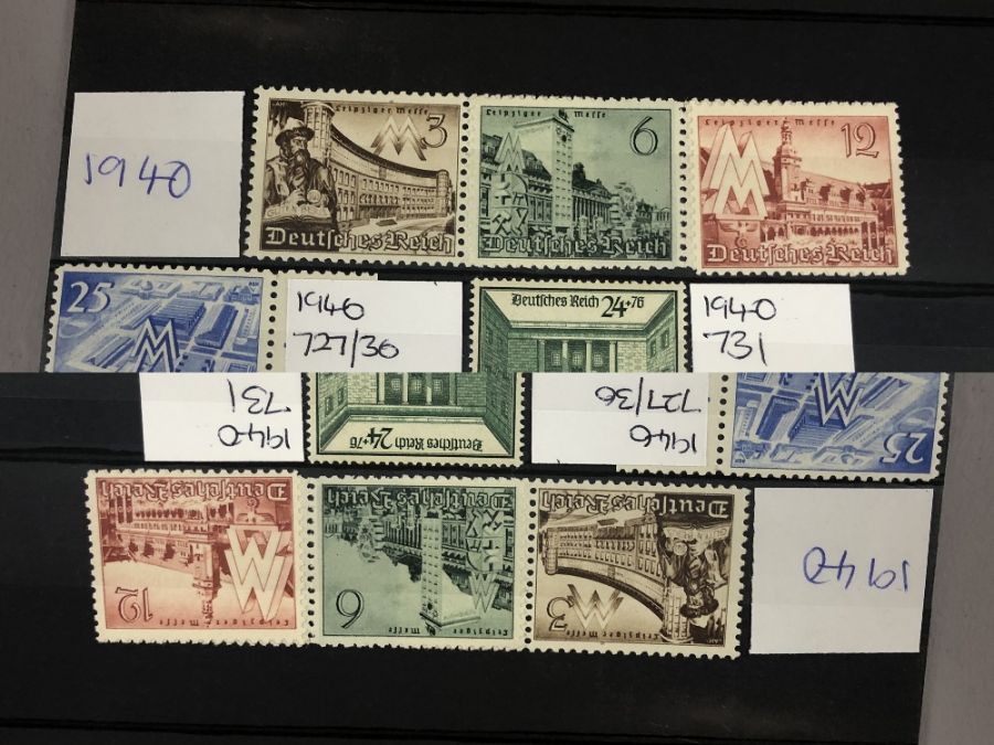 Philatelist interest - collection of 1940's German stamps - Image 21 of 21