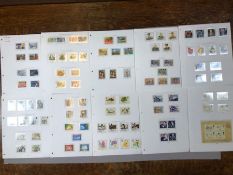 Philatelist interest - Collection of 10 sheets of British stamps