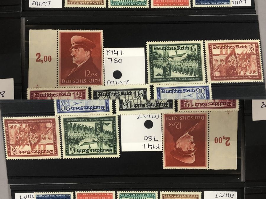 Philatelist interest - collection of 1940's German stamps - Image 17 of 21