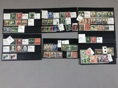 Philatelist interest - collection of 1930's German stamps