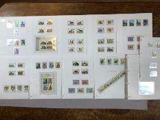 Philatelist interest - Collection of 10 sheets of British stamps